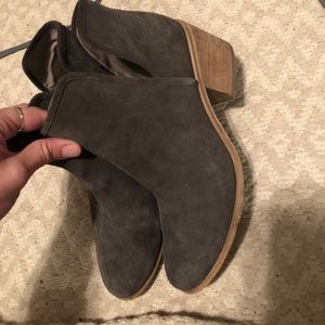 Grey Booties from Nordstrom